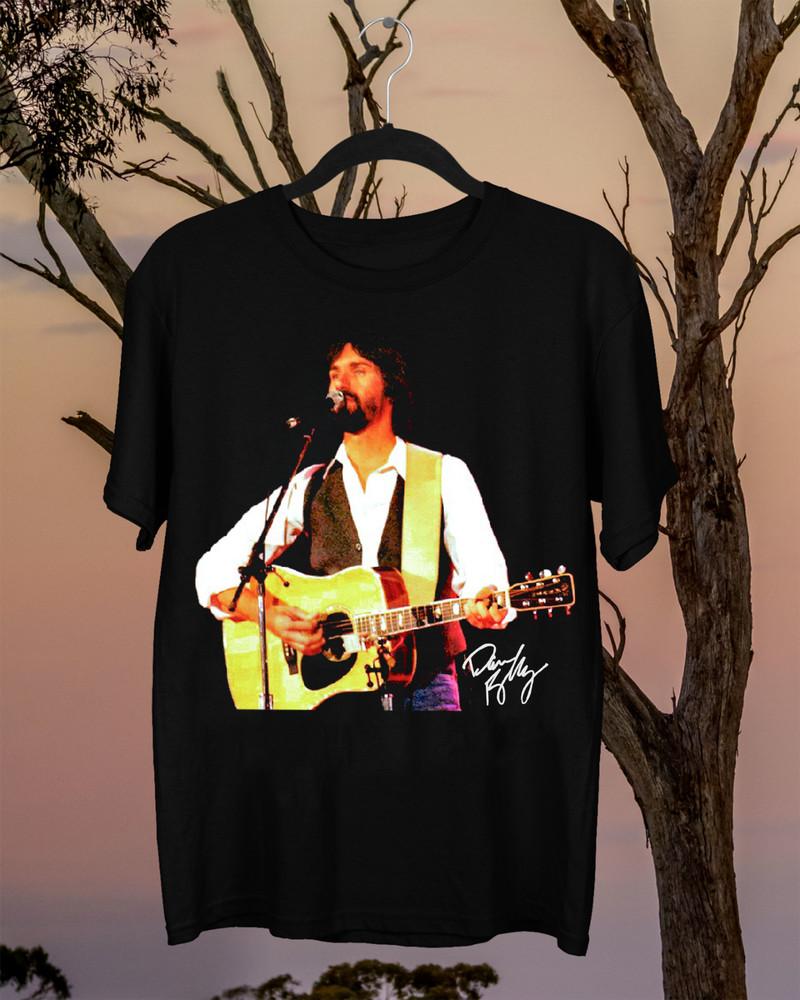 Dan Fogelberg 1984 Live Signature music T Shirt Cotton Size S-4XL EE678 Unisex T-Shirt M