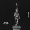 Miniature Napoleonic Wars Soldiers Figures Set Metal Flat Army Men Collection for Home Office Desk Decoration Game Chess Pieces