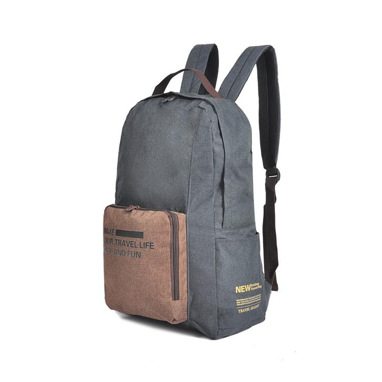 Verdickter Faltbarer Reise-Rucksack & Trolley-Tasche