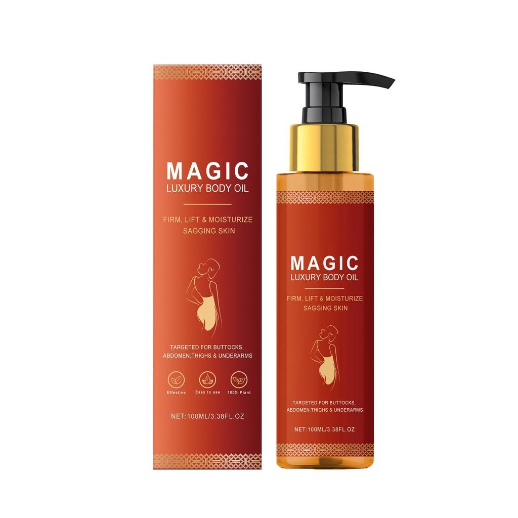 Odmładzający Olejek do Ciała, Naprawcze Naturalne Składniki Pomagają Uzupełnić Nawilżenie i Zmiękczyć Skórę(100 ml)