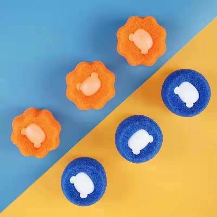 Washing Ball - INF - Anti-lint - 3 Pieces - Blue - For Washing Machine and Tumble Dryer