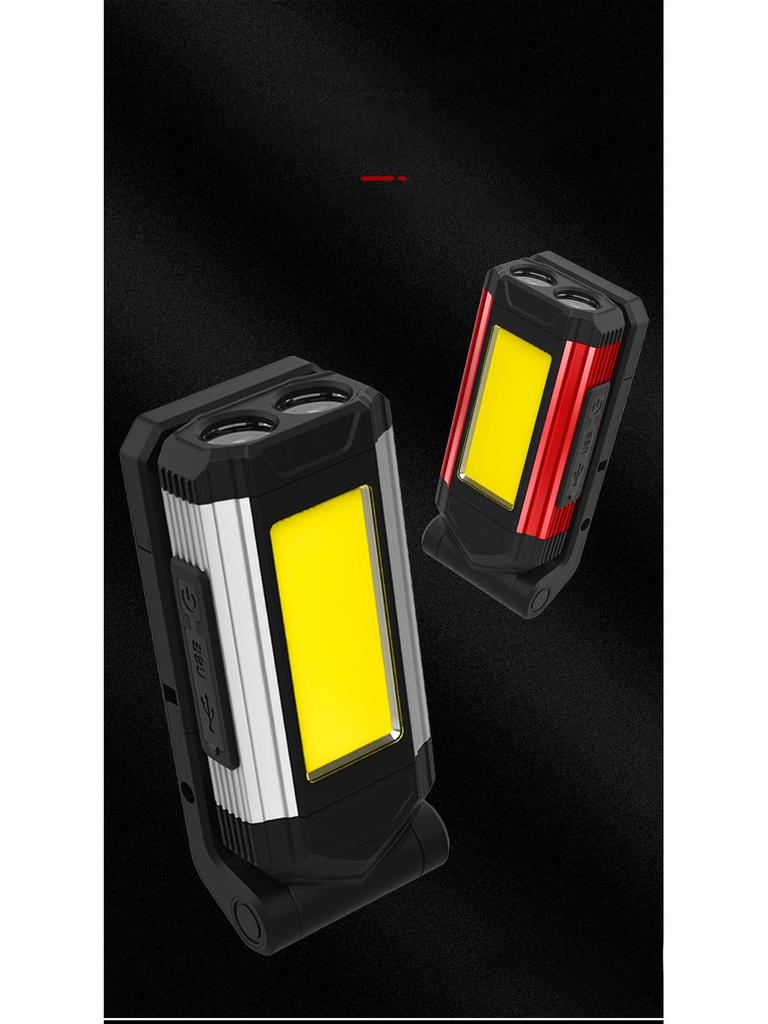 Multi-Function USB Rechargeable COB LED Work Light with Magnet