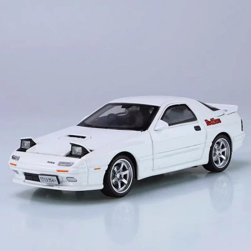 1/32 Mazda RX-7 Alloy Car Modelo Diecast Metal Sports Vehicles Modelo Alta Simulação Som e Luz Coleção Crianças Brinquedo Presente