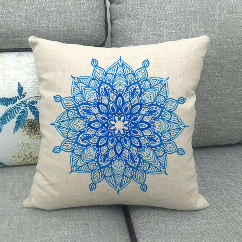 Pattern Geometric Pattern Series Digital Printing Short Plush Pillow Covers For Car Sofa Office Cushion Cover Home Goods