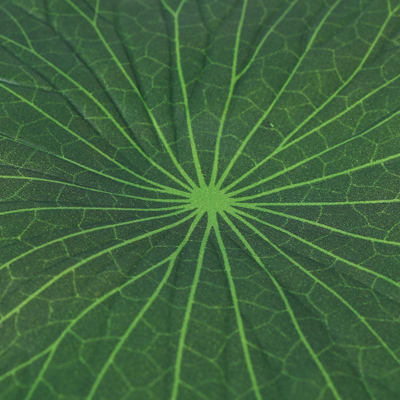 Pack Of 9 Artificial Floating Foam Lotus Leaves Water Lily Pads Ornaments Green