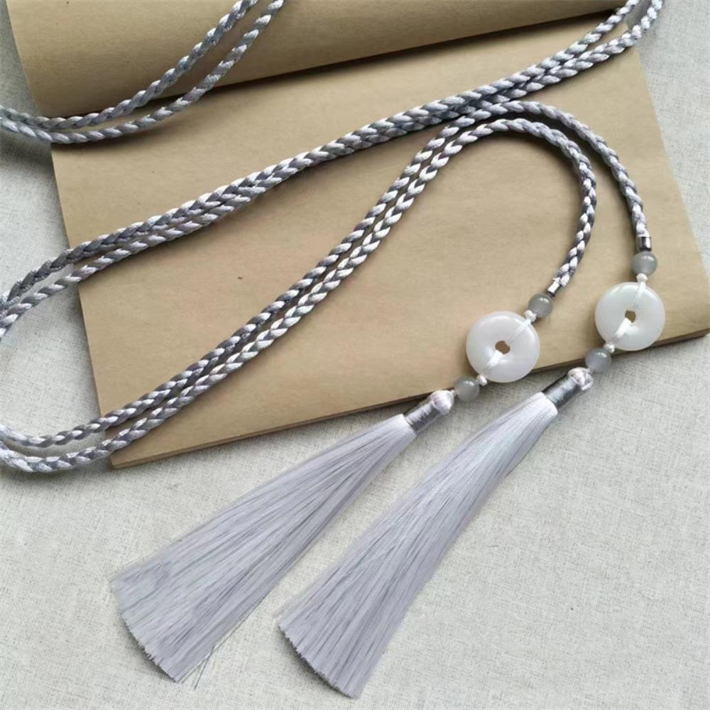 Chinese Style Waist Rope Pendant Tassel Waist Cord Retro Thin Belt  Hanfu Accessories