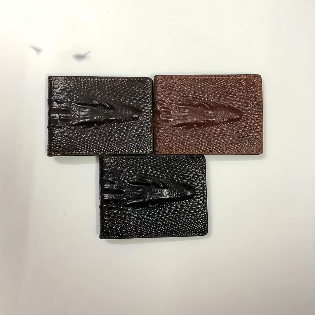 Men's Pattern ID Card Holder - Large Capacity Multi-Functional Driver's License and Bank Card