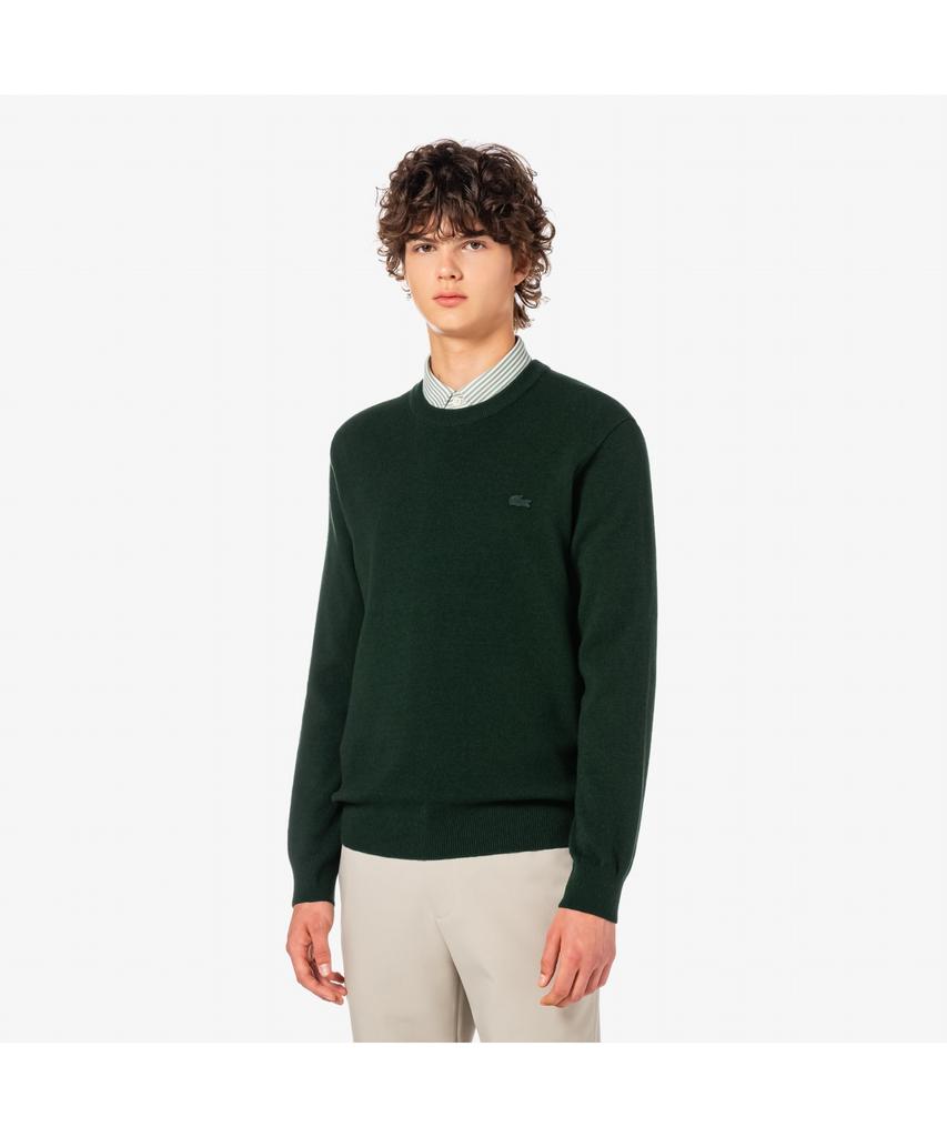 LACOSTE Men'S Basic Crew Neck Pullover Ah596E-55N Yzp