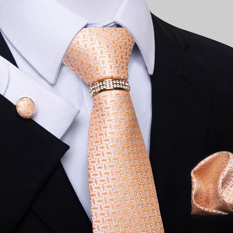 Прямая поставка Новый набор мужских галстуков в клетку, полоску, с цветами, разноцветный