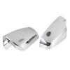 2pcs Electroplate Side Rearview Mirror Half Cover Trim Fits for Equinox Terrain 10 14