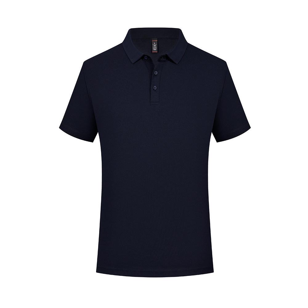 240g Short Sleeve Polo Workwear: Custom Logo 2026 Summer Business Lapel T-shirt for Men & Women M