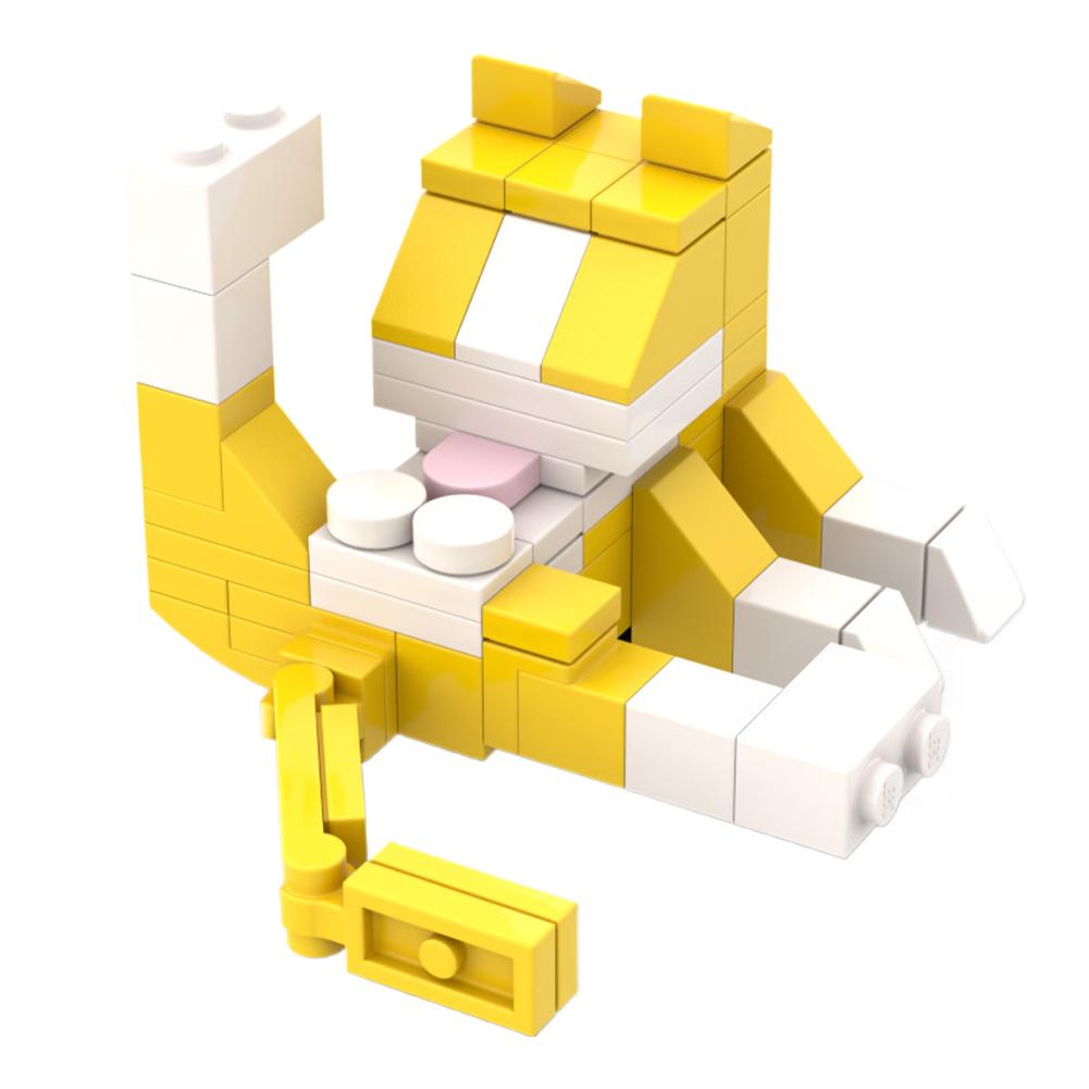 

Cat Figires Animal Series DIY Building Blocks Kids Education Toys for Children Birthday Gift Kawaii Style Cat