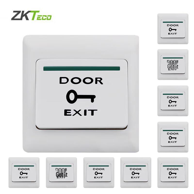 ZKTeco EX802 Access Control Exit Button Wall Panel