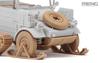 GSI Creos Monmodel 1/35 Scale German Pkw.K1 Kubelwagen Type 155 Half-Track Plastic Model MVS018 (Military Vehicle)