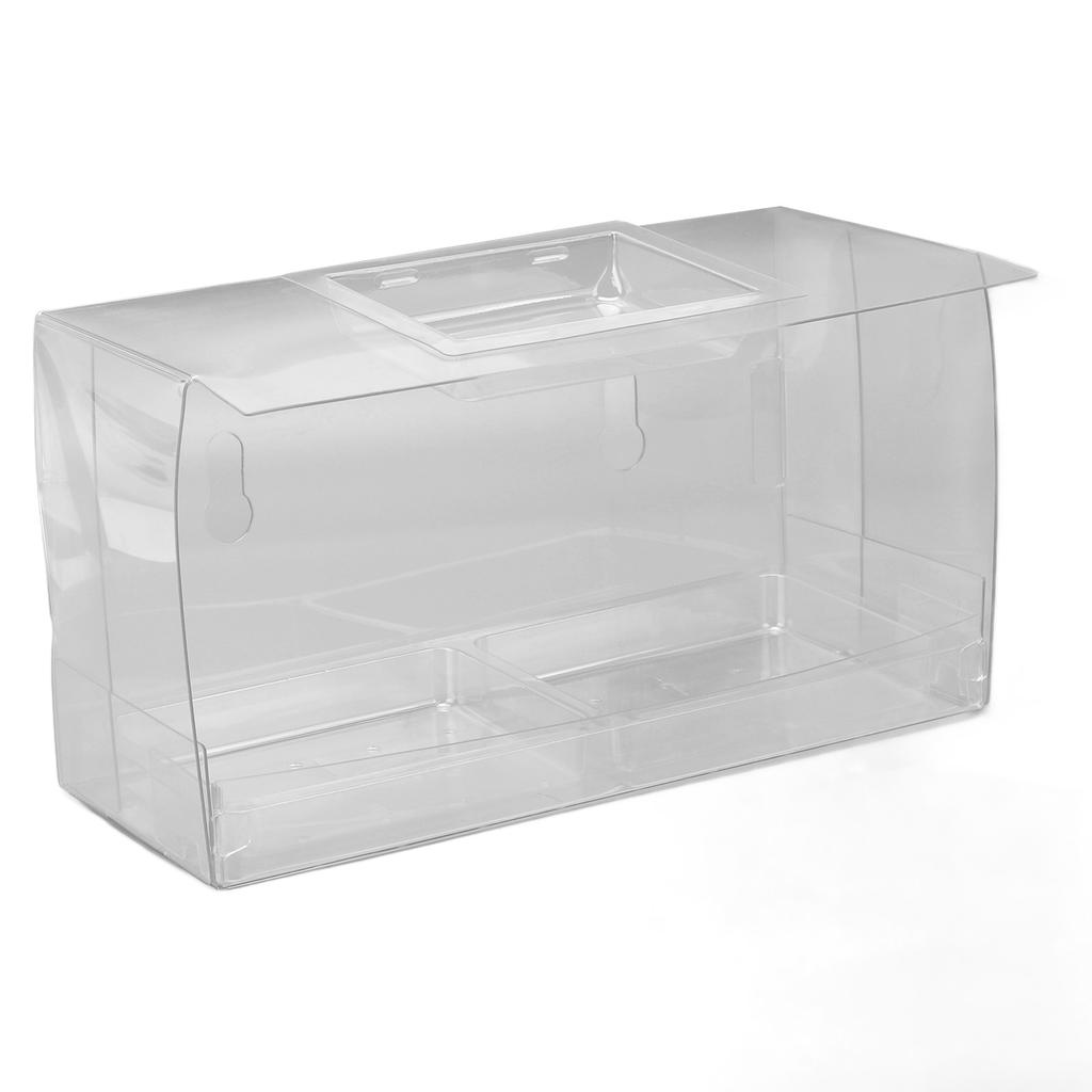 Vogelfutterhaus mit transparentem Fenster und 2 Saugnäpfen, starke Saugkraft, transparentes Außenfenster-Vogelfutterhaus