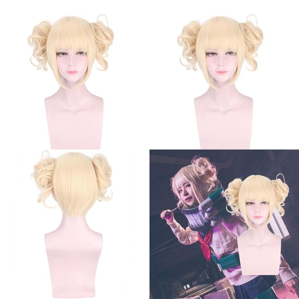Toga Himiko Cosplay Wig Heat-resistant Adjustable For My Hero Academia Fans