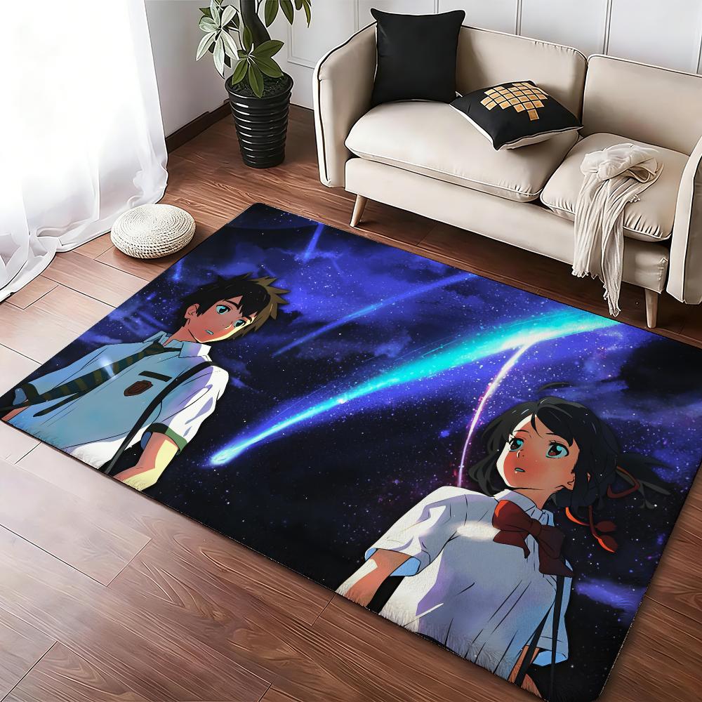 Your Name Floor Mat Soft Thickened Absorbent Non-Slip Bedroom Living Room Door Mat Home Decor Flannel Rugs