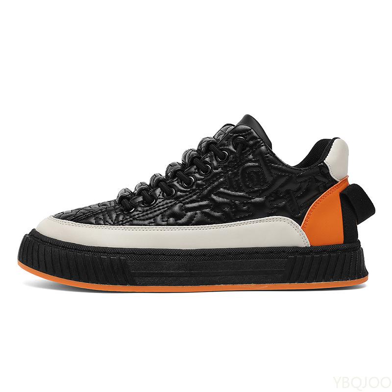 Autumn New Men Sport Casual Shoes Fashionable Comfortable Thick Soled Height Increasing Men Flats Lightweight Breathable Sneaker