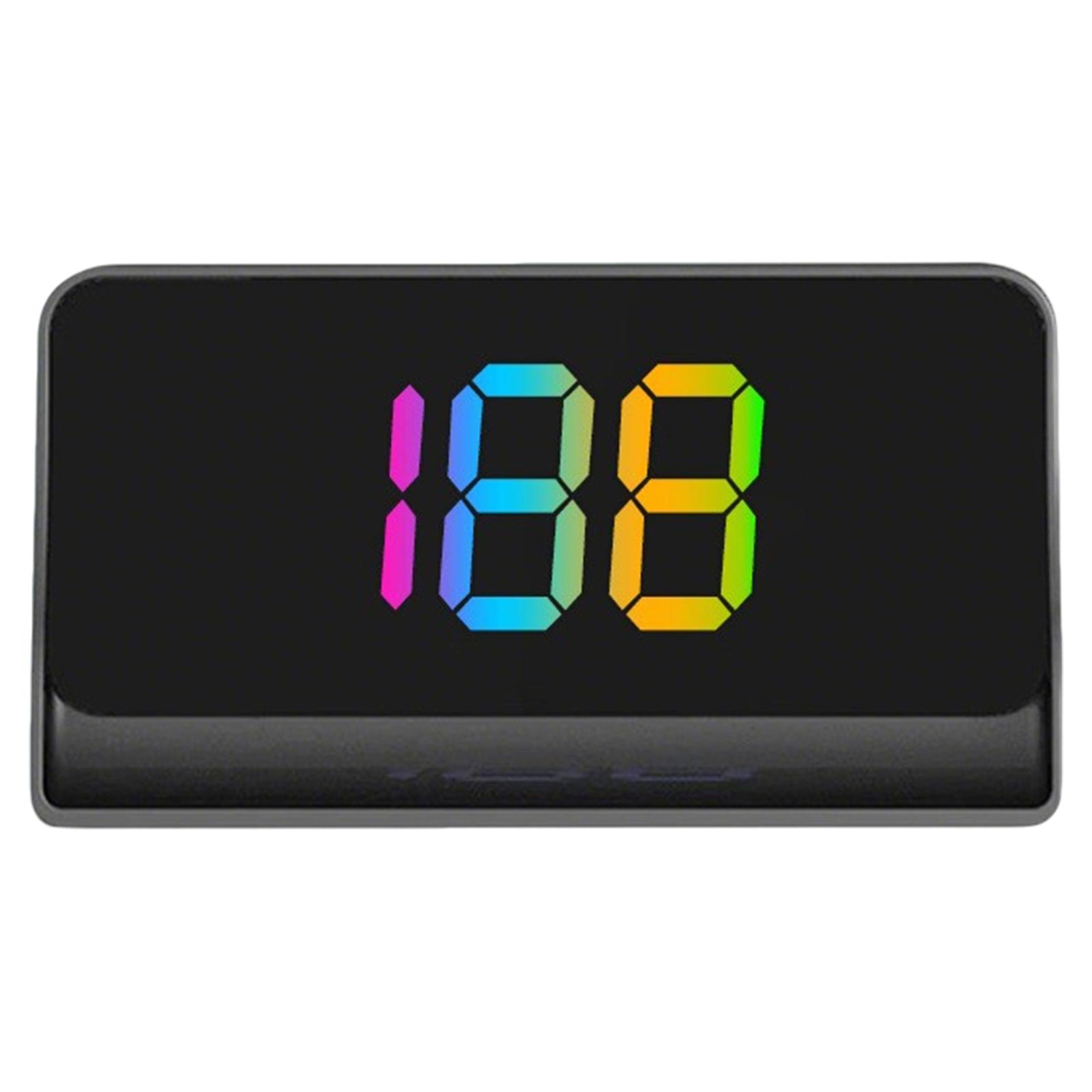 HUD Head-Up Display GPS Speedometer Speed Display One Size чёрный