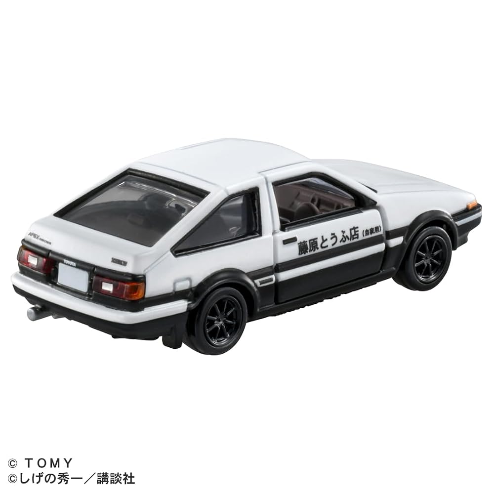 TAKARA TOMY Tomica Premium Unlimited 01 Initial D AE86 Trueno (Takumi Fujiwara) Mini Car Toy 6+