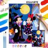 Halloween Digital Oil Painting Art Kit Handmade Diy Home Decorations