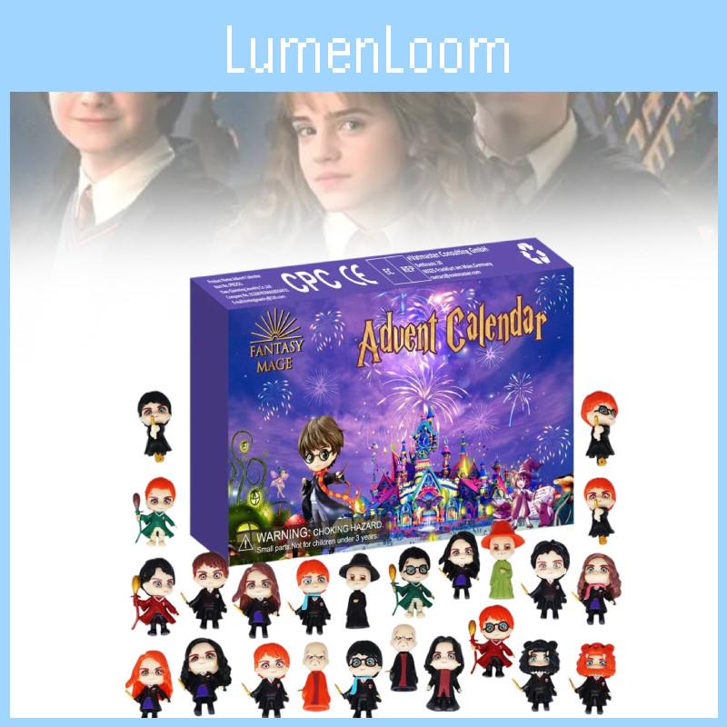 Bezaubernder Harry Potter Countdown Weihnachts-Blindbox Spielzeug Geschenkset für Zauberer