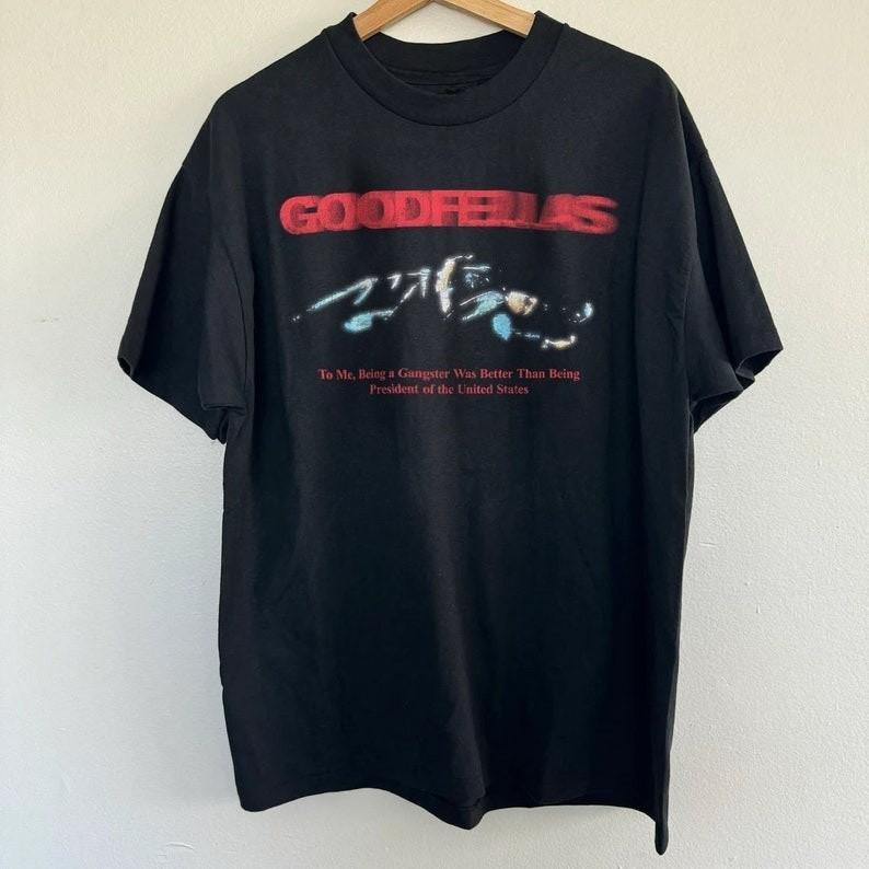 Vintage Goodfellas T-Shirt, Reprint S