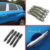 Car Styling Cover Detector Armrest Sticker Frame Trim ABS Handrail Door Handle For Renault Captur 2015 2016 2017 2018