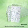 A6A7A8m5 Star Double Buckle Transparent PVC Soft Shell 6-Hole Metal Clip Planner Album Book Cover