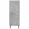 Sideboard Concrete Grey 34.5 x 32.5 x 90 cm Wood Based Panel