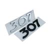 2026 Hot Car Sticker For Peugeot Rear Boot Trunk Tailgate Emblem Badge ABS Car Sticker Decals 206 207 301 307 308 408 508 2008 3