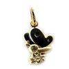 Les Trésors De Lily [J3999] - 'Butterfly' Pendant (Gold - 9 Carats)