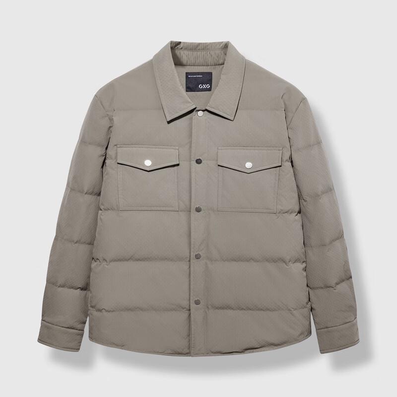 GXG Men's Lantern Grid Down Jacket