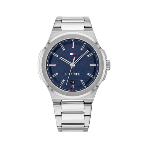 

1791648 Tommy Hilfiger Princeton Blue Men s Analog Business Quartz Watch, Ships Internationally.