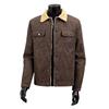Veste pour homme taille européenne Laine d'agneau Vêtements d'hiver Polaire Épaisseur Revers Homme Lâche Manteau