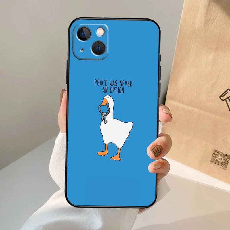 Untitled Goose Game Phone Case For iPhone 17 Air 16 15 14 13 11 12 Pro Max 13 12 mini 15 16 Plus 16e Cover Coque