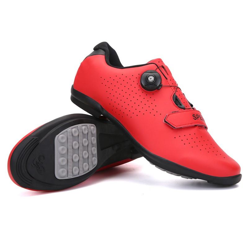 Unisex Cycling Shoes Road Mountain Bike SPD Clipless Pedals Breathable Rigid Sole Indoor Trainer Wide Fit