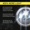 140W 7IN LED Headlight Bulb Anti Fog Waterproof Spotlight Headlight for Off Road Vehicles Motorcycles