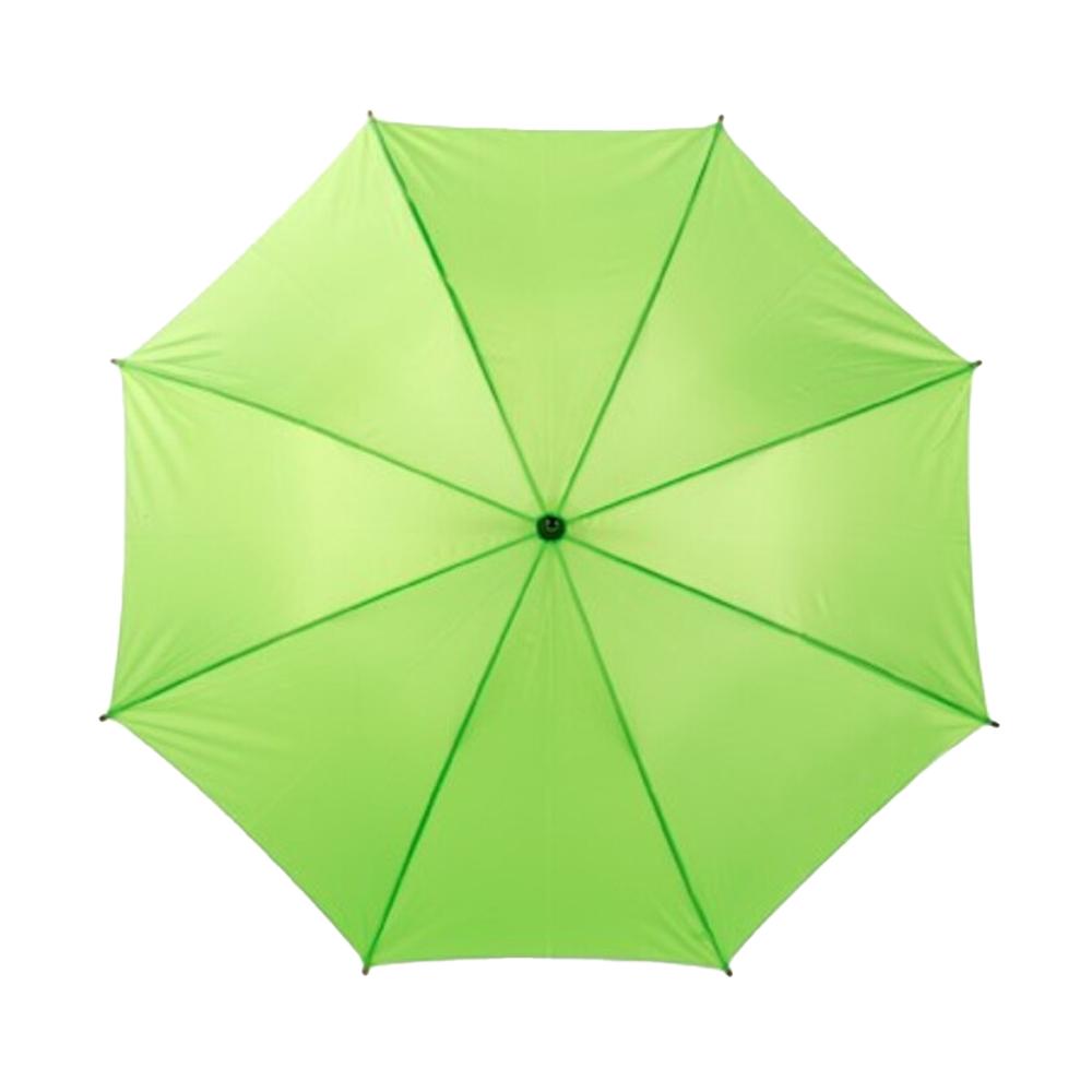 L-Merch Cork Wooden Handle Automatic Stick Umbrella
