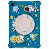 For Samsung Galaxy Tab A9+ X216 Case Cartoon Design Rotatable Kickstand Silicone Tablet Cover