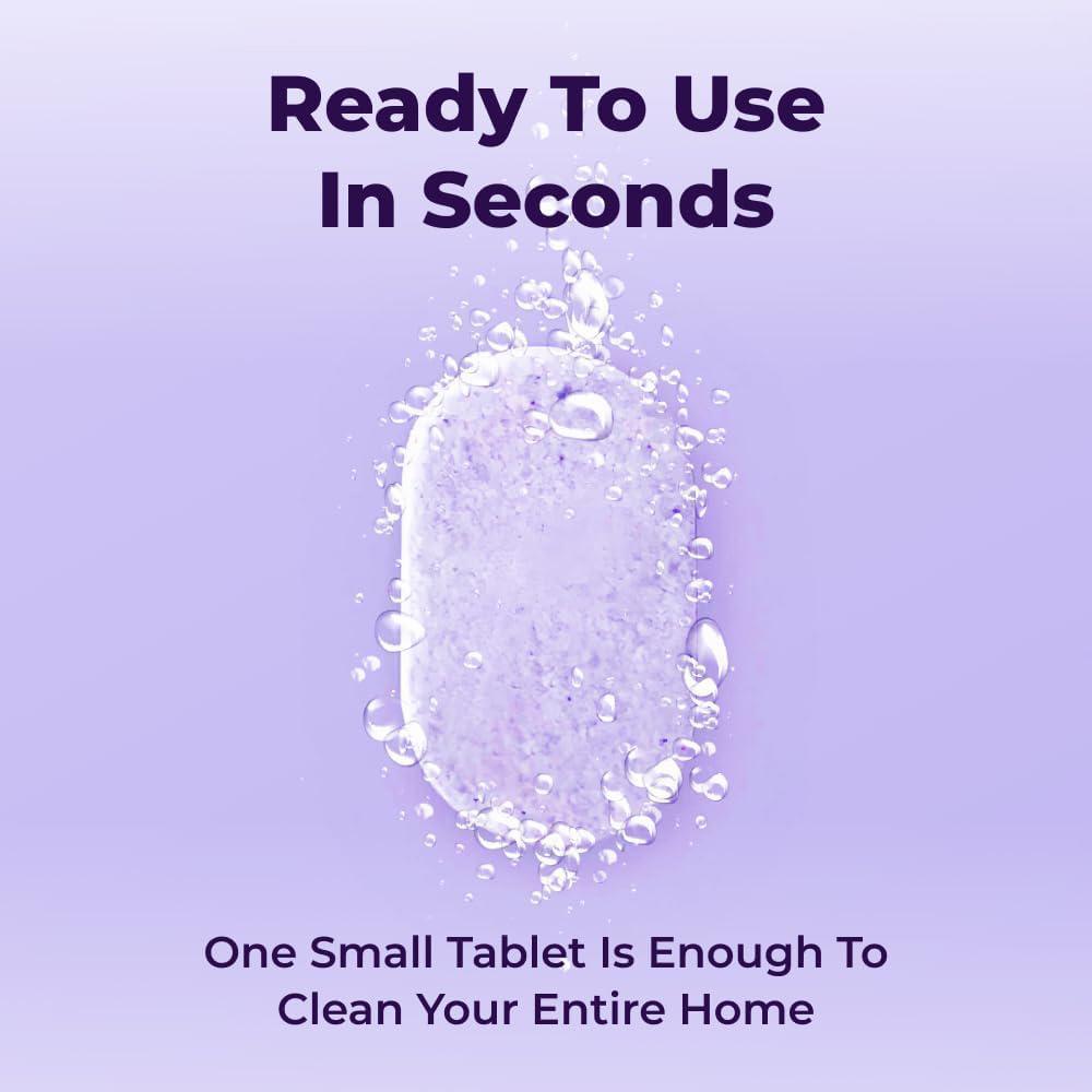 All-Purpose Cleaner Kit Instant Heavy Oil Stain Removal with Concentrated Tablets for Household Kitchen Bathroom Degreaser Spray