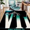 Final Fantasy Pattern Rug, Indoor/Outdoor Mat, for Picnic, Gameroom, Bedroom, Office, Living Room, Home Decor Carpet, Birthday Gift