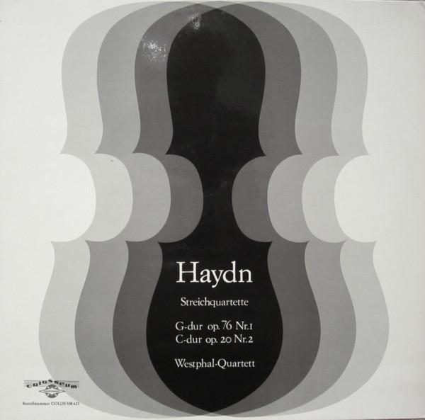 

LP Record JOSEPH HAYDN WESTPHALQUARTETT Streichquartette GDur Op.76 Nr.1 COLOSSM621 Colosseum Germany Classical Used