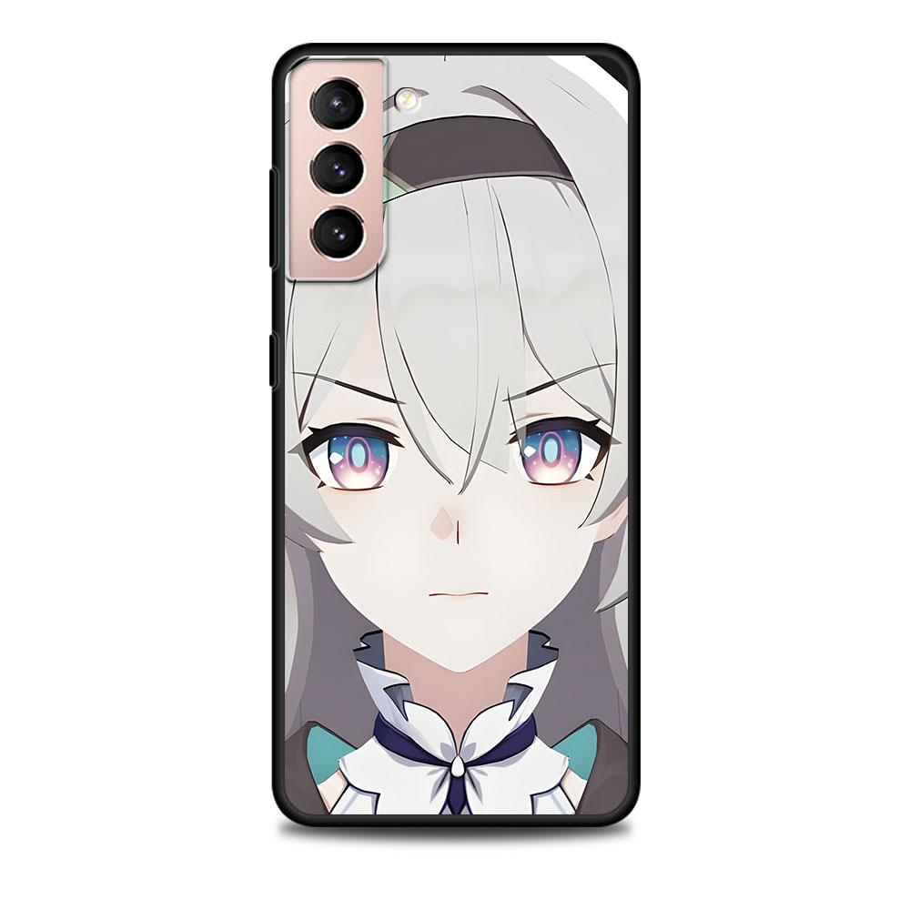 Pouzdro Firefly Honkai Star Rail pro Samsung Galaxy S23 S21 S22 S20 FE S9 S10 S24 Ultra S10e S9 Plus Měkký černý TPU kryt na telefon