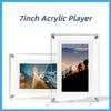 5/7/10 Inch 32GB High Definition Electronic Album Video Player Transparent Acrylic Digital Photo Frame