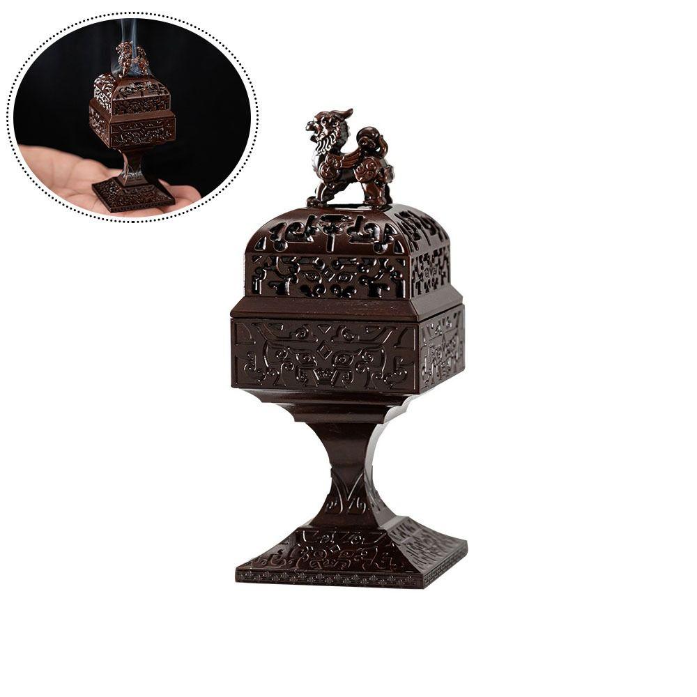 Pi Xiu Small Incense Censer Square Aroma Burner Durable Incense Stick Burner  Office Decoration