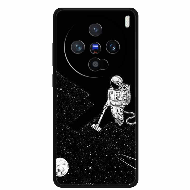 Cartoon Patterns Phone Case For Vivo X100 Ultra pro 5G Soft TPU Silicone Shield Back Cover Funda X 100 Fashion Luxury Bumper