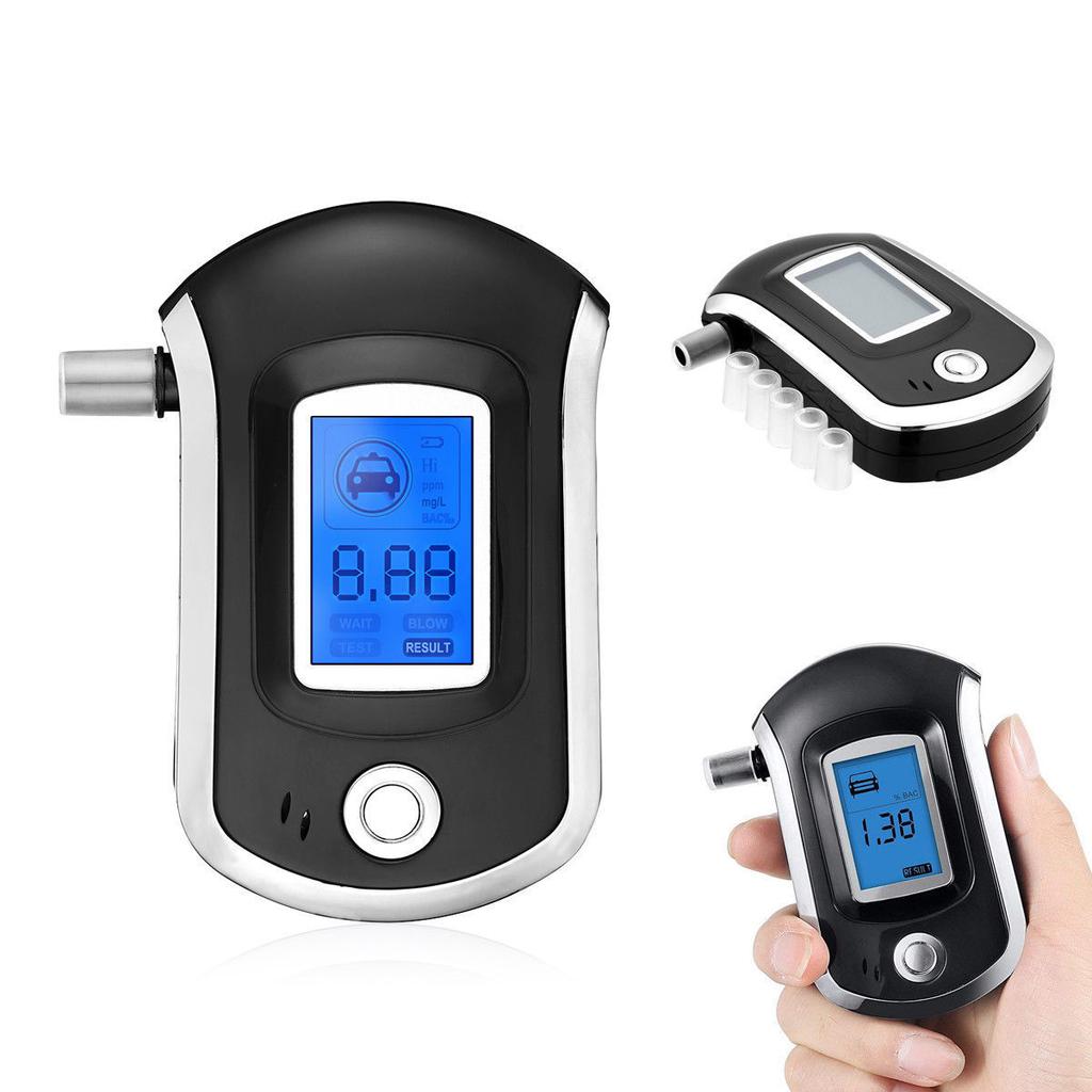 Portable Handheld Digital Breath Alcohol Tester LCD Breathalyzer Analyzer Detector