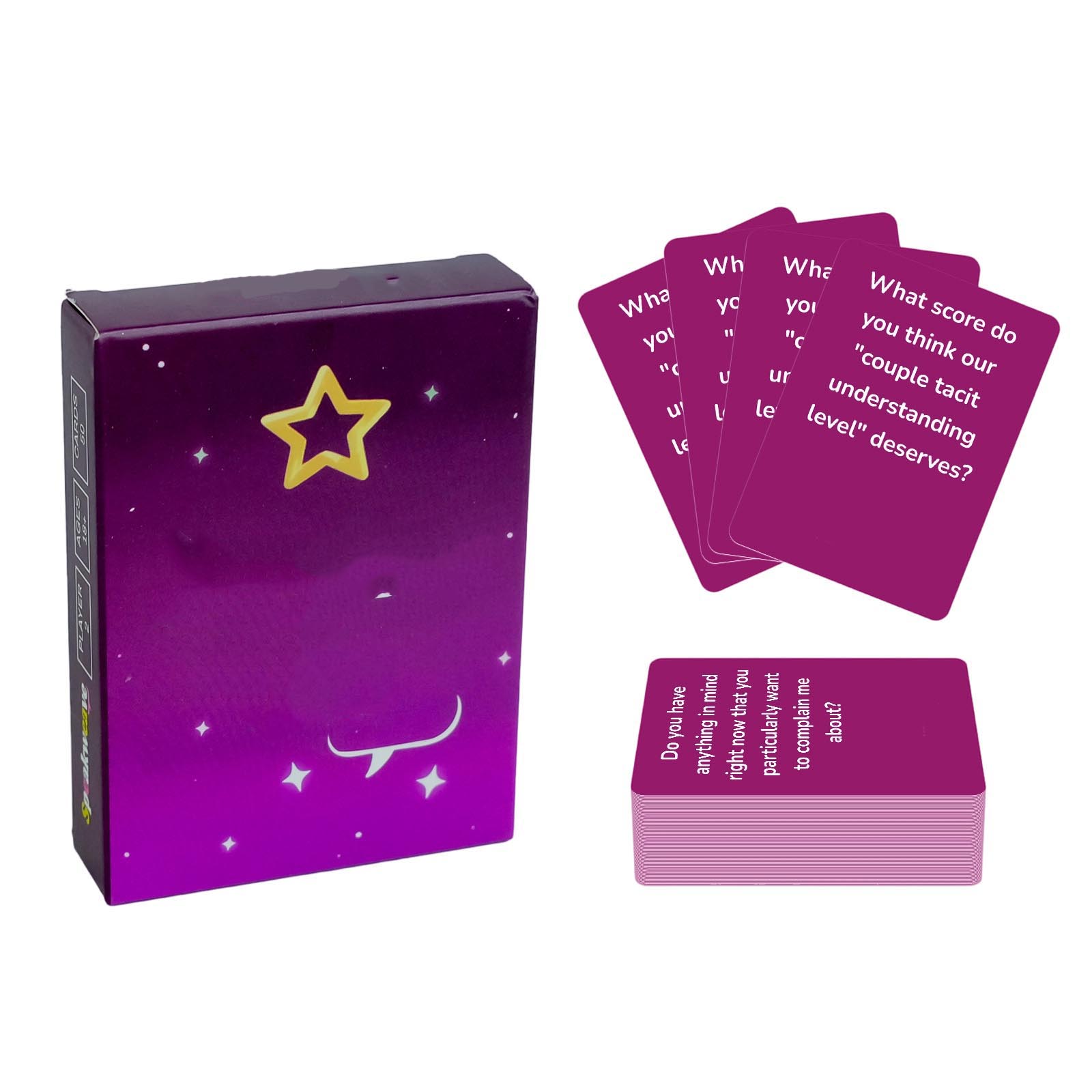 

50 Interactive Couple Cards - Fun And Adult Games For Couples Dates One Size
