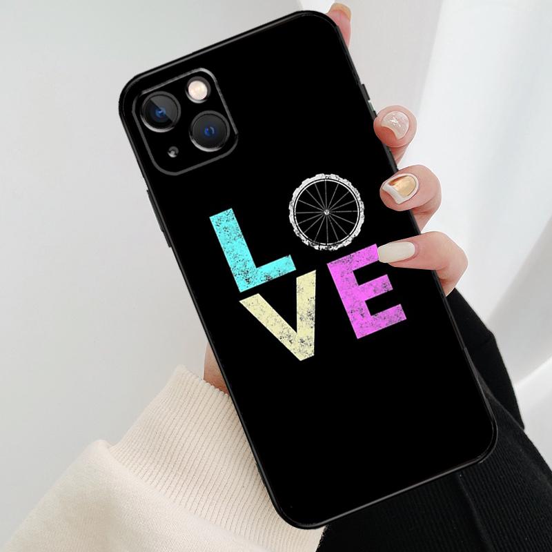 Cycling Bicycle Cycle Funny Phone Case For iPhone 17 Pro Max 14 13 12 11 15 16 Pro Max mini 16 15 Plus 16e 17 Air Cover